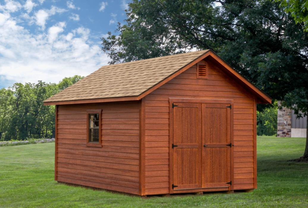 10x14 Manor Shed  with Lap Pine siding