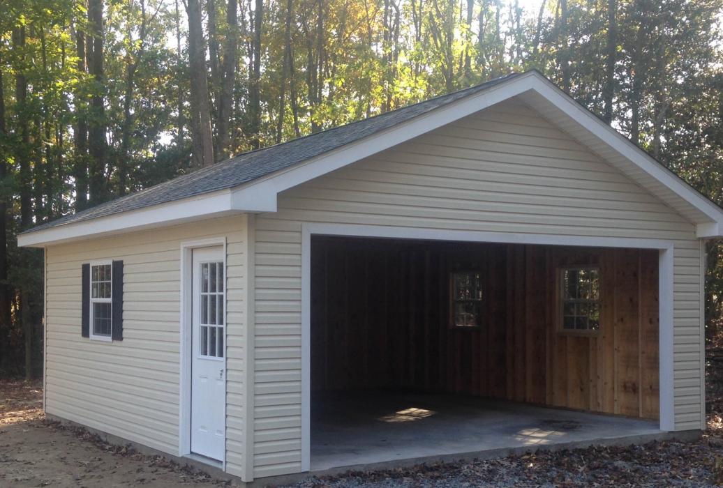 Custom Vinyl: Large A-Frame Garages (1, 2 &amp; 3 Car Garages 