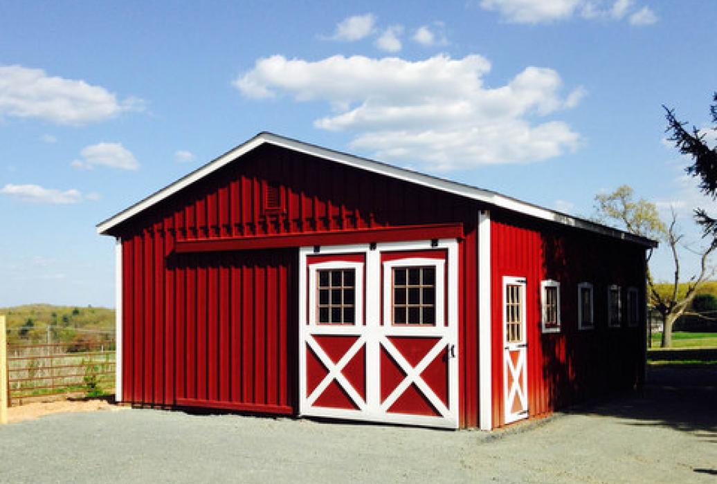 Single story Barns-2 Single story horse barn