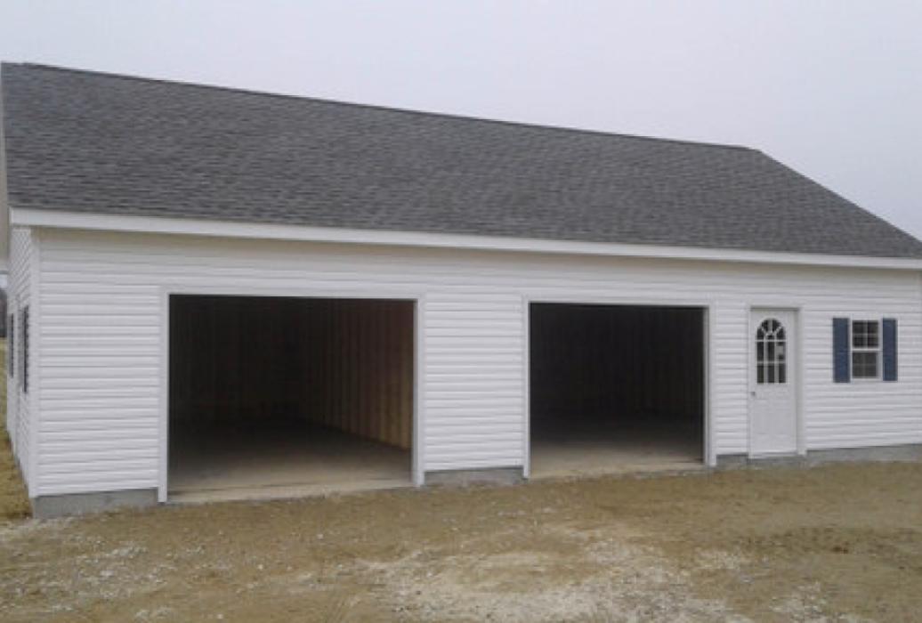Two Story Aframe -No Dormers Two Story Aframe vinyl garage No Dormers
