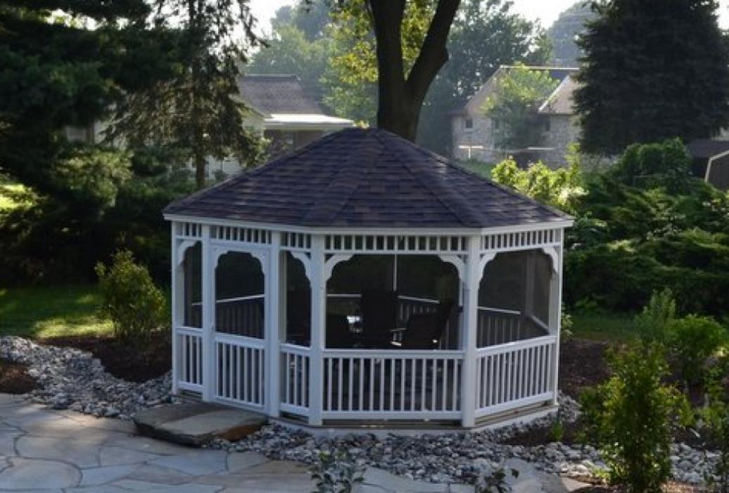 Vinyl gazebo Vinyl gazebo