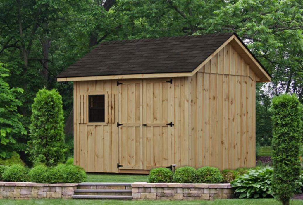 MANOR SHED New England Classic Board and Batten Manor Shed