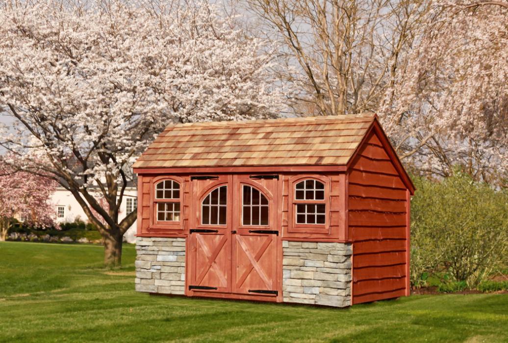 heritage lap & stone: salt box shed lancaster county barns