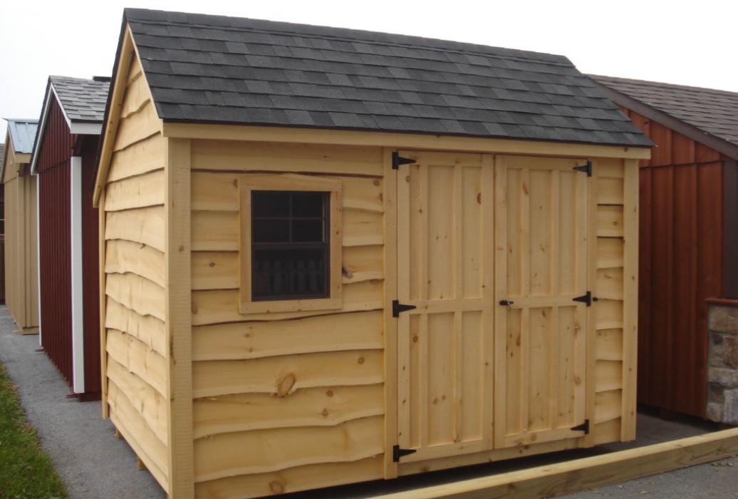 Heritage Pine Salt Box Shed