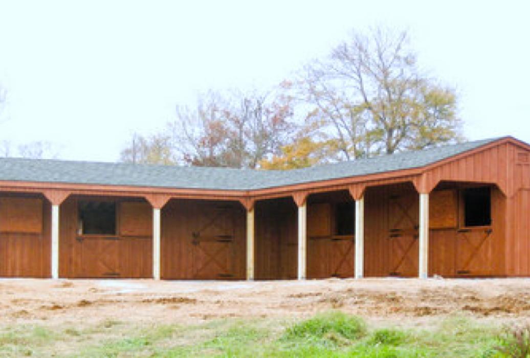 Stall Barns with Overhang-7 Stall Barns with Overhang-7