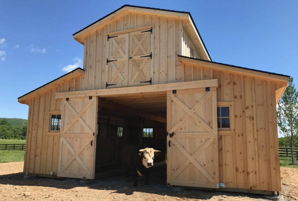 LARGE BARN-TWO STORY HORSE BARN-Monitor barns