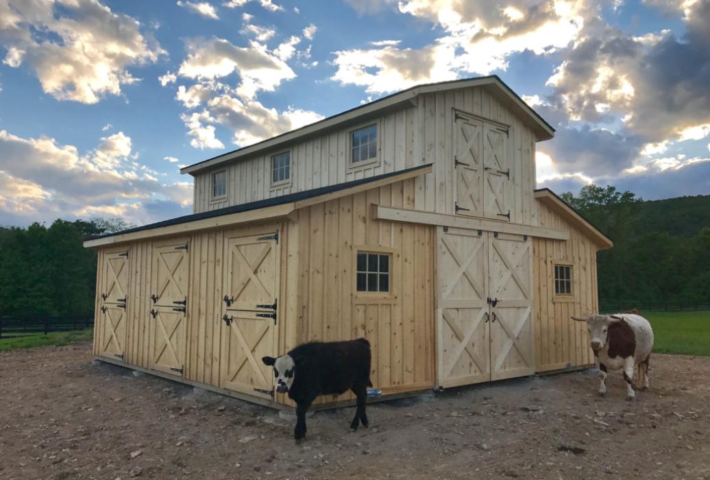 LARGE BARN-TWO STORY HORSE BARN-Monitor barns-2