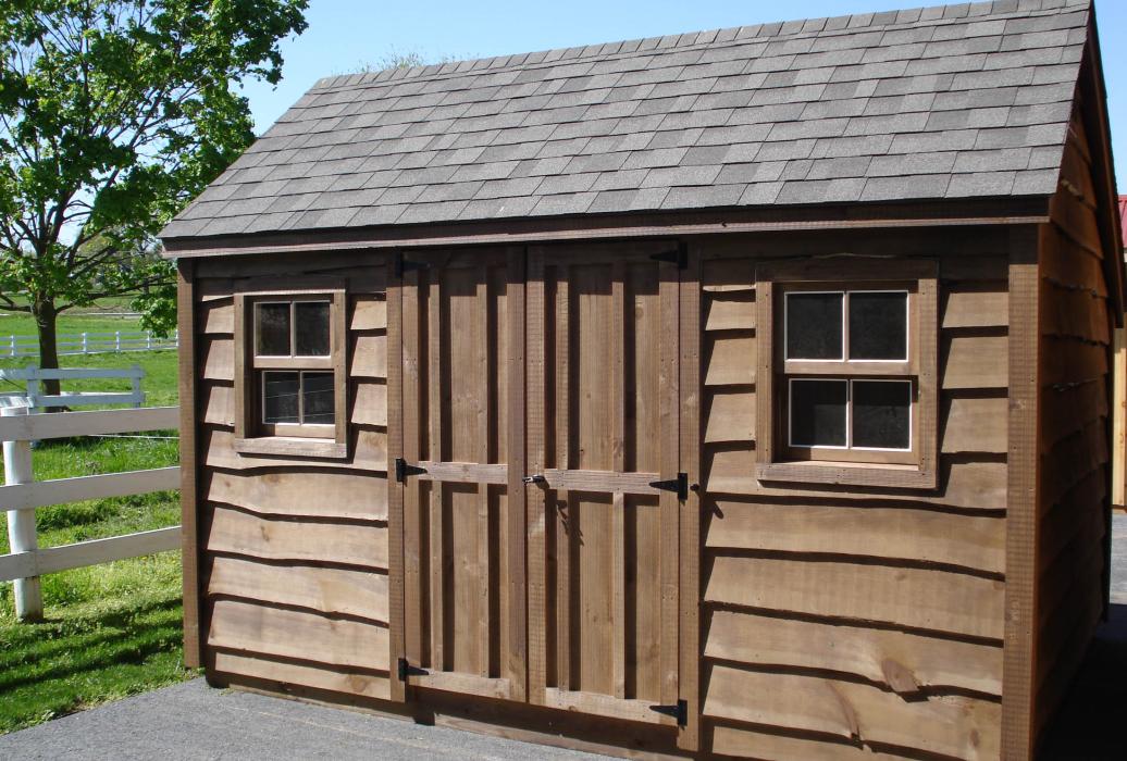 Heritage Pine Salt Box Shed