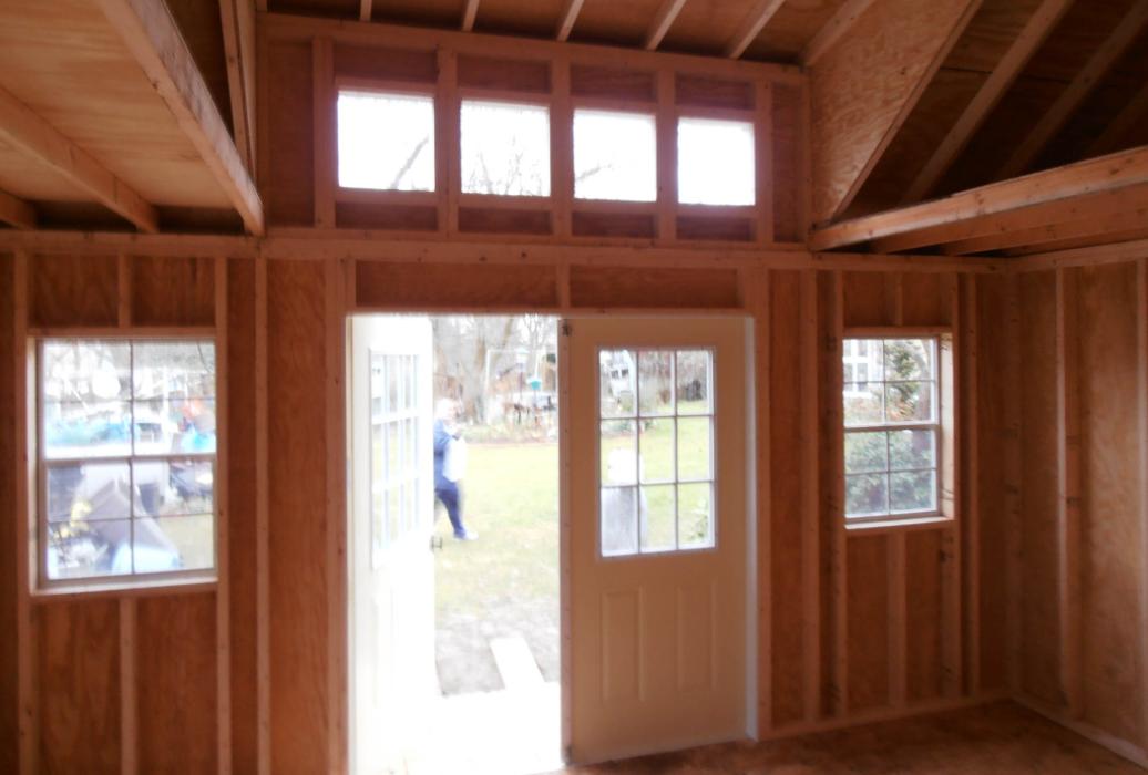 Classic Shed with Dormer -2