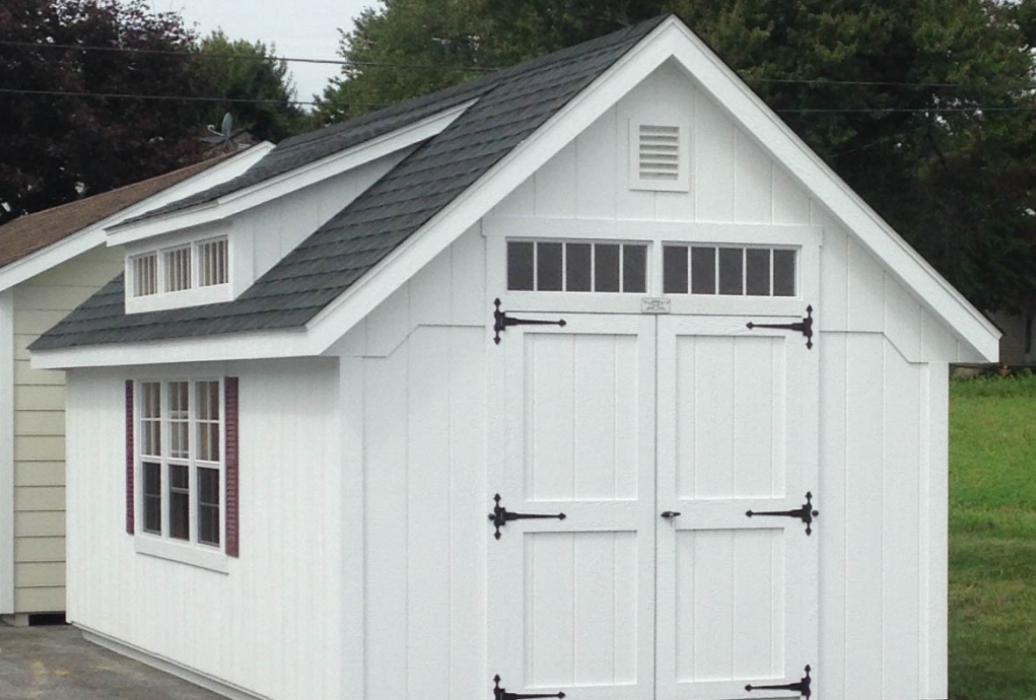Classic Shed with Dormer T1-11-3 Classic Shed with Dormer T1-11-3