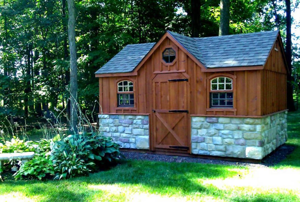 Victorian Board and Batten with Stone Victorian Board and Batten with Stone