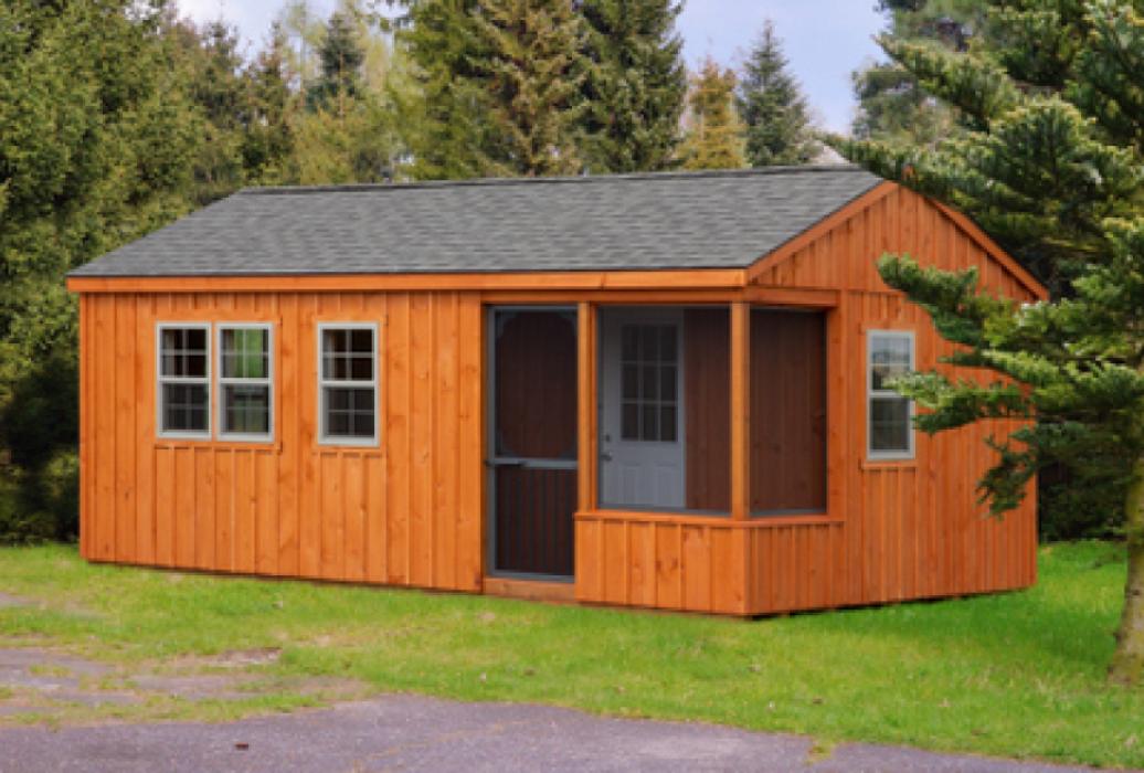 aframe cabin aframe cabin with board and batten siding and porch
