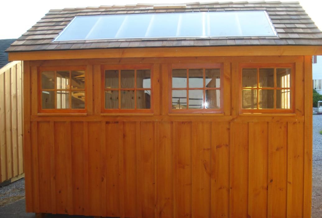 wood storage shed Board and Batten Storage Shed
