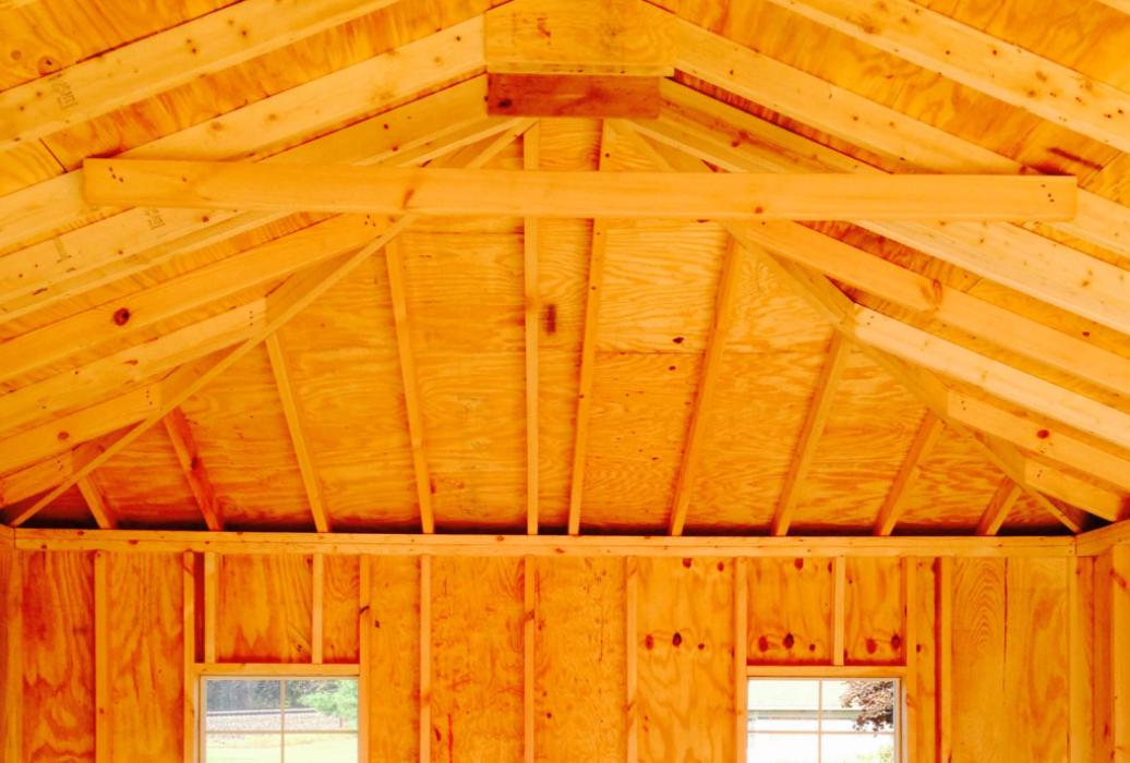 New England Classic Hip Roof Shed-Vinyl Siding-4 New England Classic Hip Roof Shed-Vinyl Siding-4