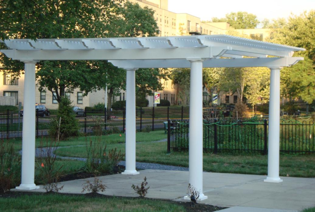 Elegant Vinyl Pergola-15 Elegant Vinyl Pergola-15