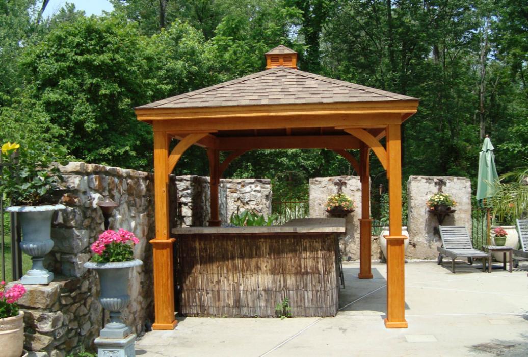 Keystone Wood Pavilion -Standard Roof-7 Keystone Wood Pavilion -Standard Roof-7