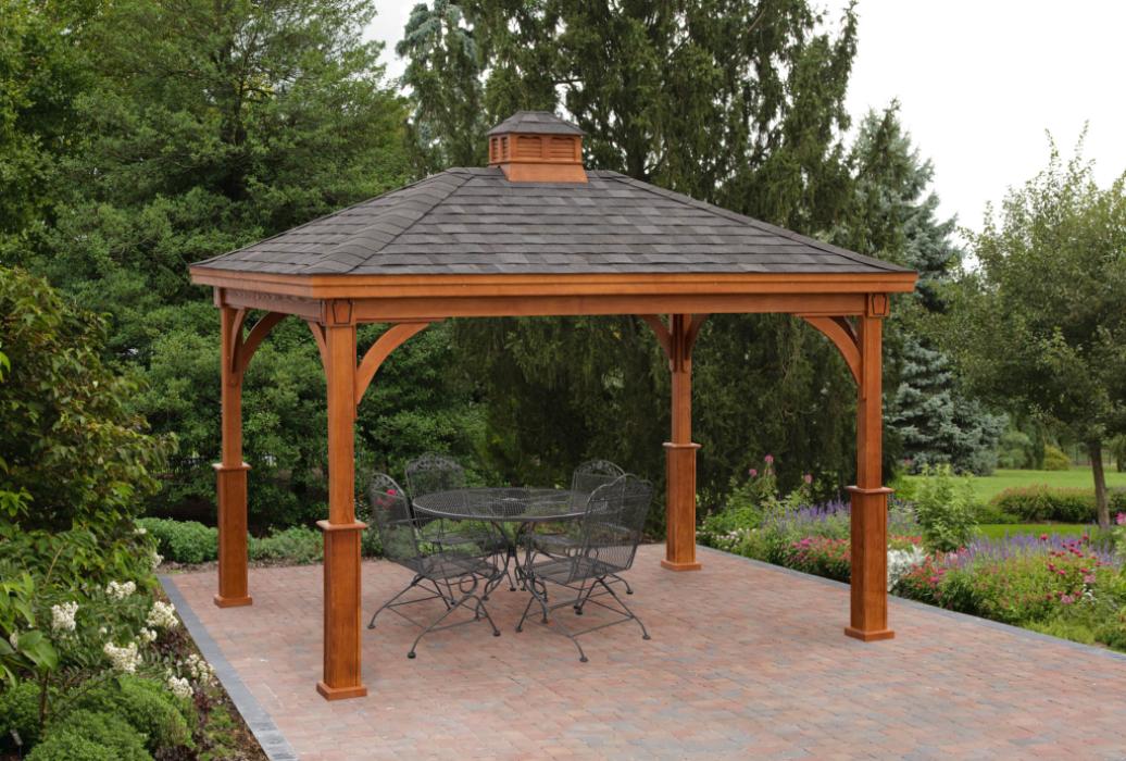 Keystone Wood Pavilion -Standard Roof-2 Keystone Wood Pavilion -Standard Roof-2