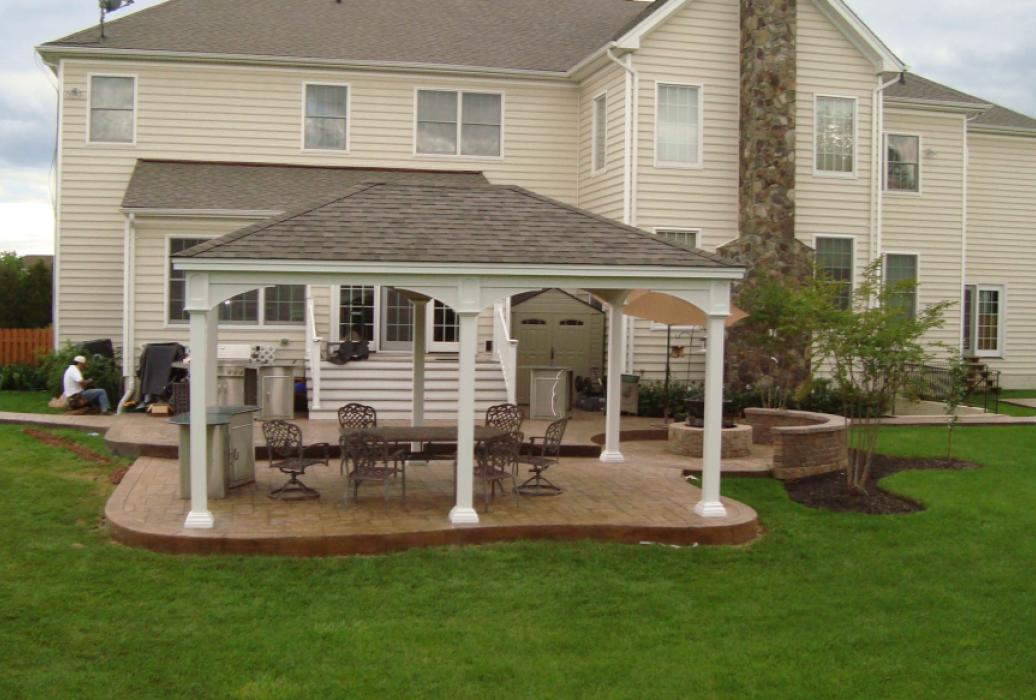 Manor Vinyl Pavilion -Standard Roof-18