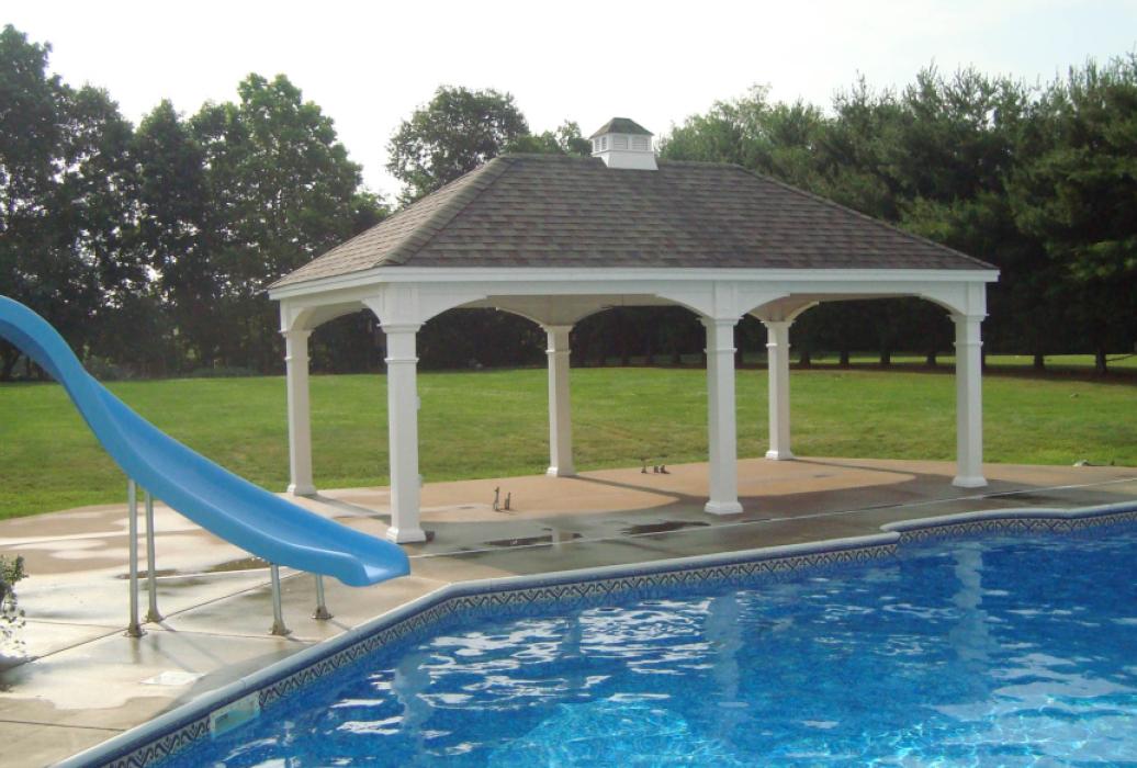 Manor Vinyl Pavilion -cathedral Roof