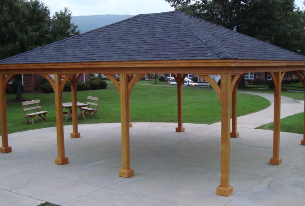 Keystone Wood Pavilion -Standard Roof-3 Keystone Wood Pavilion -Standard Roof-3