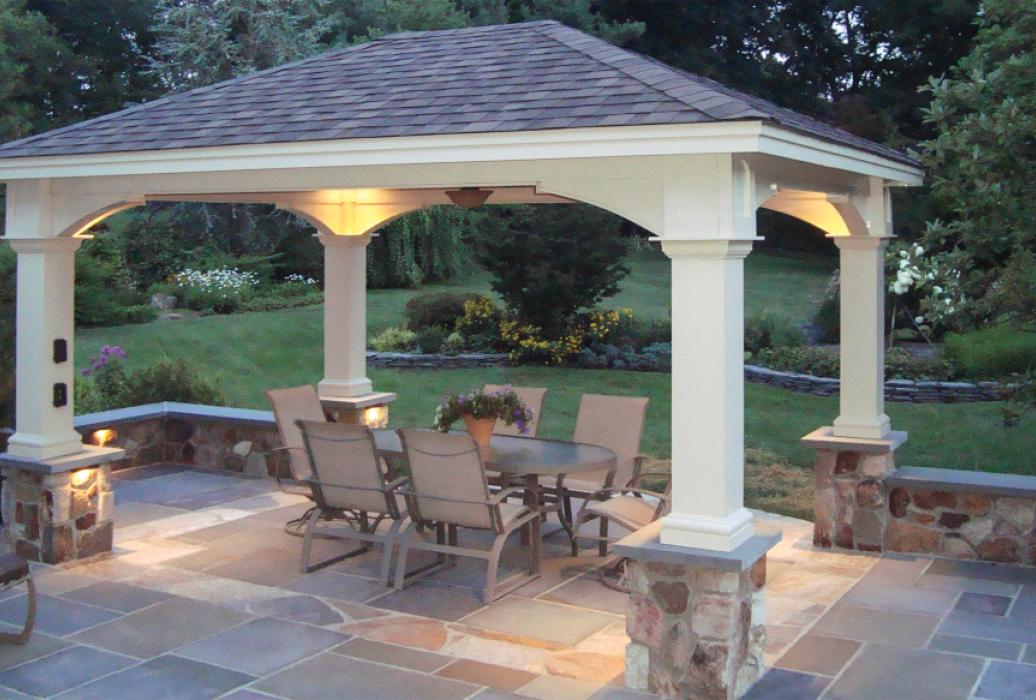 Manor Vinyl Pavilion -Standard Roof-2 Manor Vinyl Pavilion -Standard Roof-2
