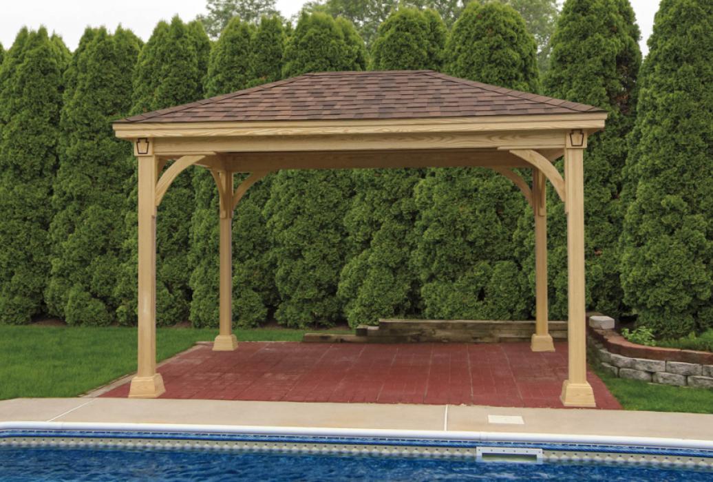 Keystone Wood Pavilion -Standard Roof-4 Keystone Wood Pavilion -Standard Roof-4