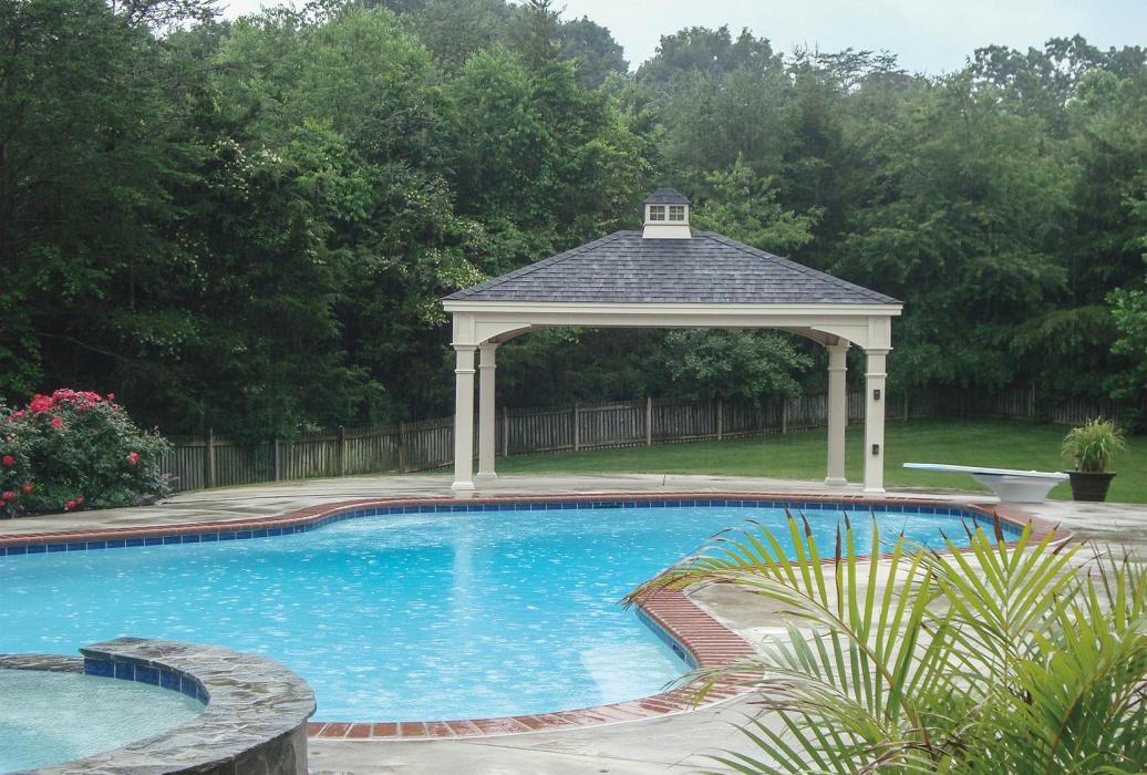 Manor Vinyl Pavilion with Cathedral Roof-3