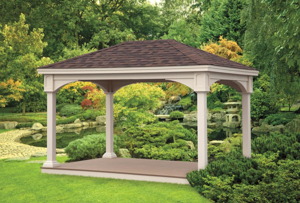 Manor Vinyl Pavilion -Standard Roof-4 Manor Vinyl Pavilion -Standard Roof-4
