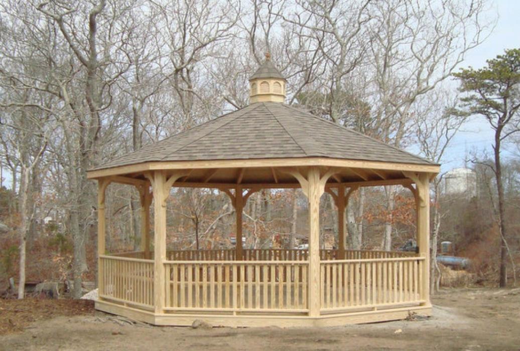 20' octagon country gazebo