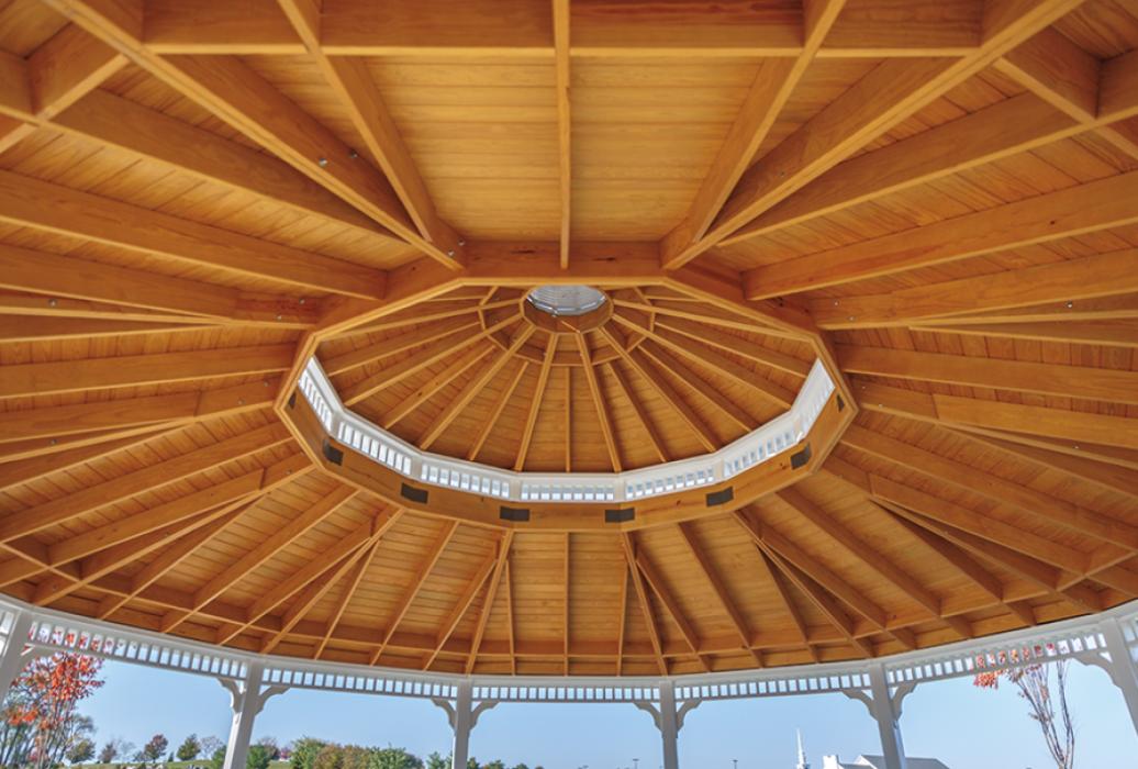 dodecagon ceiling