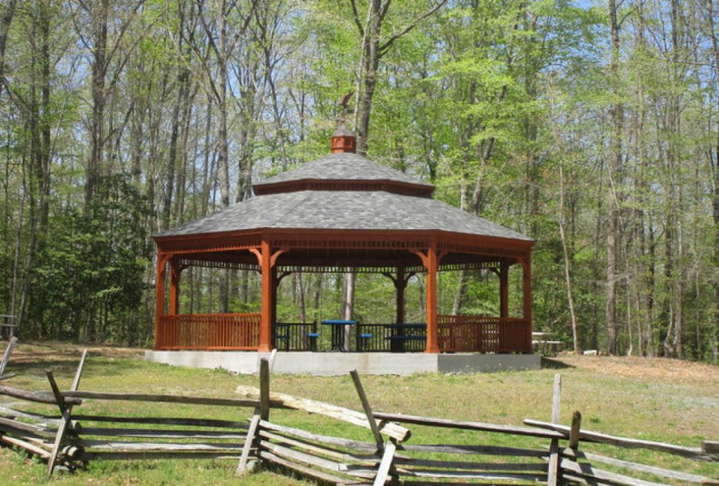 Victorian wood gazebo-3