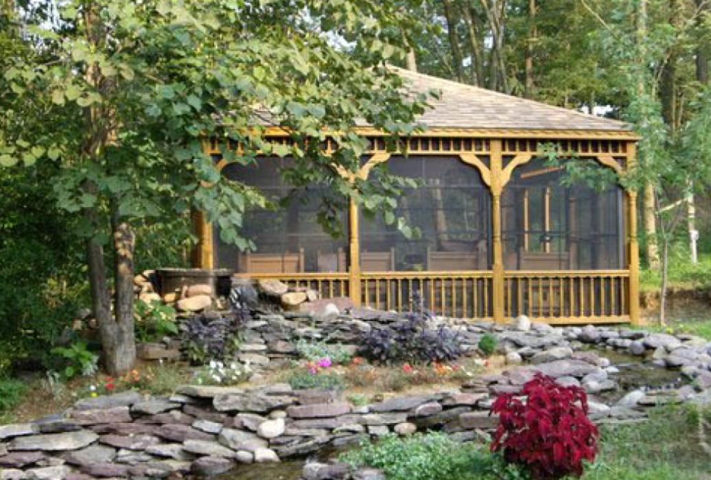 rectangle wood gazebo-6 rectangle wood gazebo
