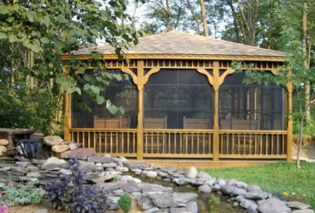 rectangle wood gazebo-7 rectangle wood gazebo