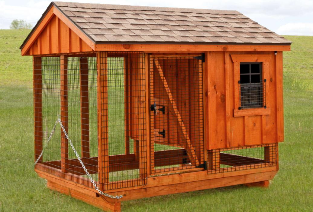 5 X7 Combo Chicken Coop Run A57c Lancaster County Barns