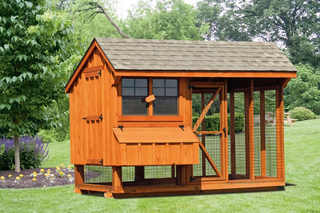 Chicken coops with 4 nesting boxes Chicken coop