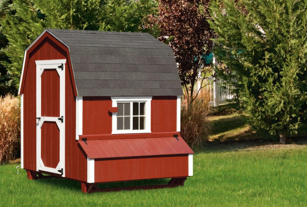 6'x6' Dutch Chicken Coop (D66) | Lancaster Barns