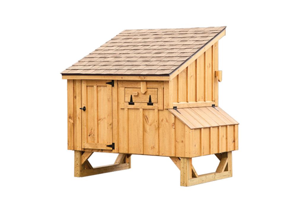4'x5' LeanTo Chicken Coop (L45) Lancaster County Barns