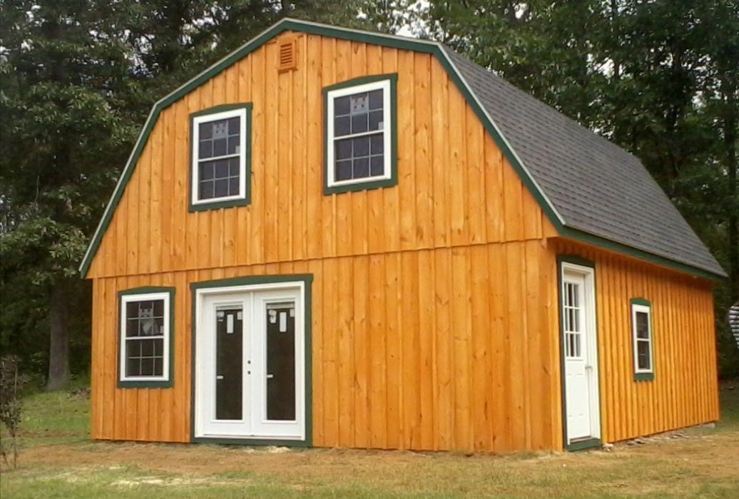 Gambrel Board and Batten Custom Gambrel Board and Batten garage