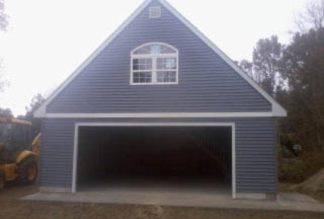 GALLERY 19 two story a frame garage with one garage door
