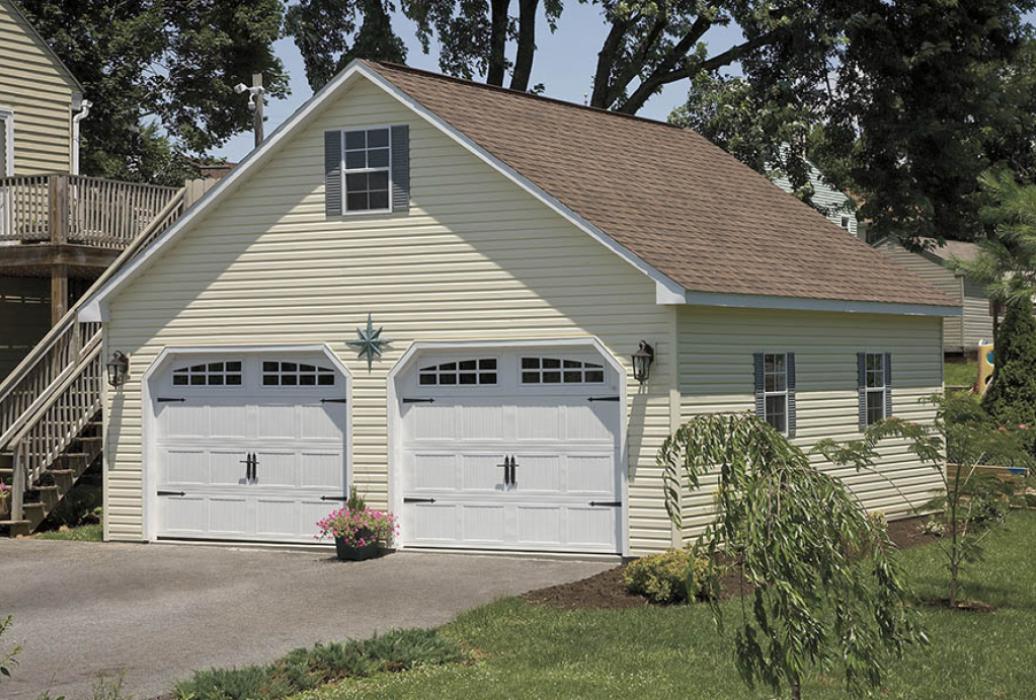 GALLERY 20 two story a frame garage with two garage doors