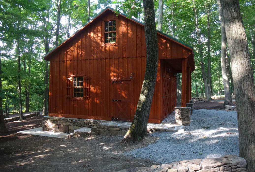 Custom Board and Batten Barn 102