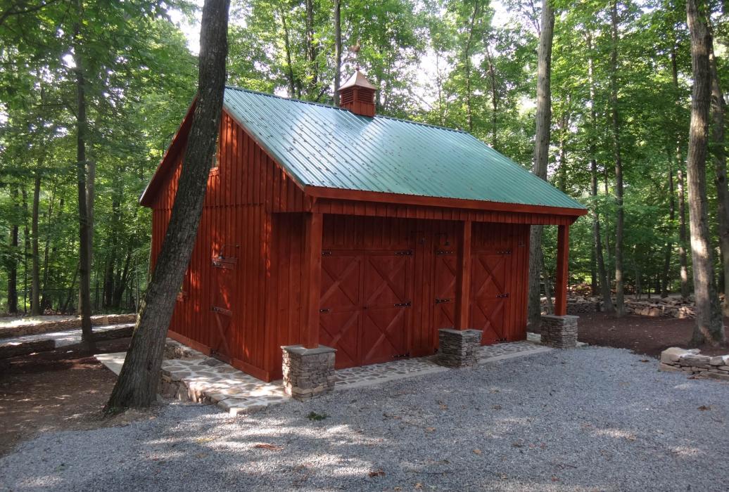 Custom Board and Batten Barn 103 Custom Board and Batten Barn with cupola