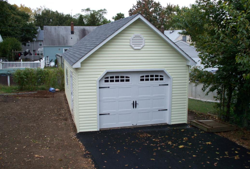 Standard Vinyl A Frame Single Car Garage Lancaster County Barns