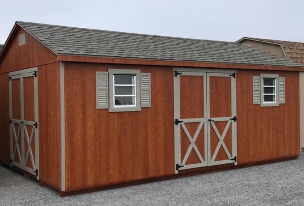 LP Exterior -standard aframe shed