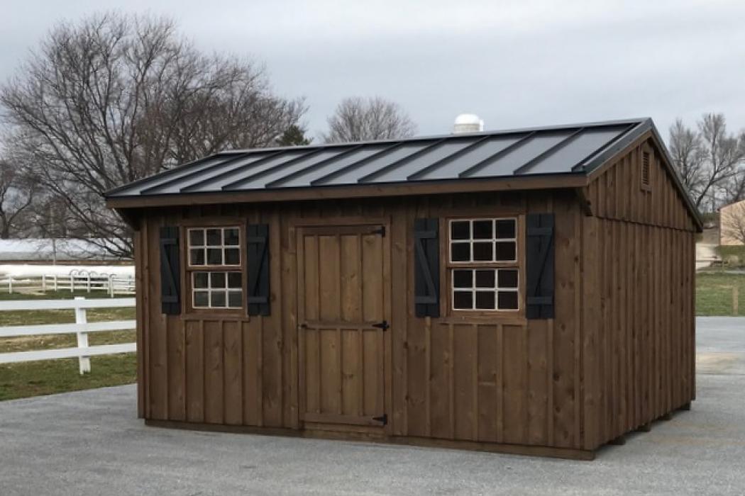 Standard Board & Batten: Quaker Shed Lancaster County Barns