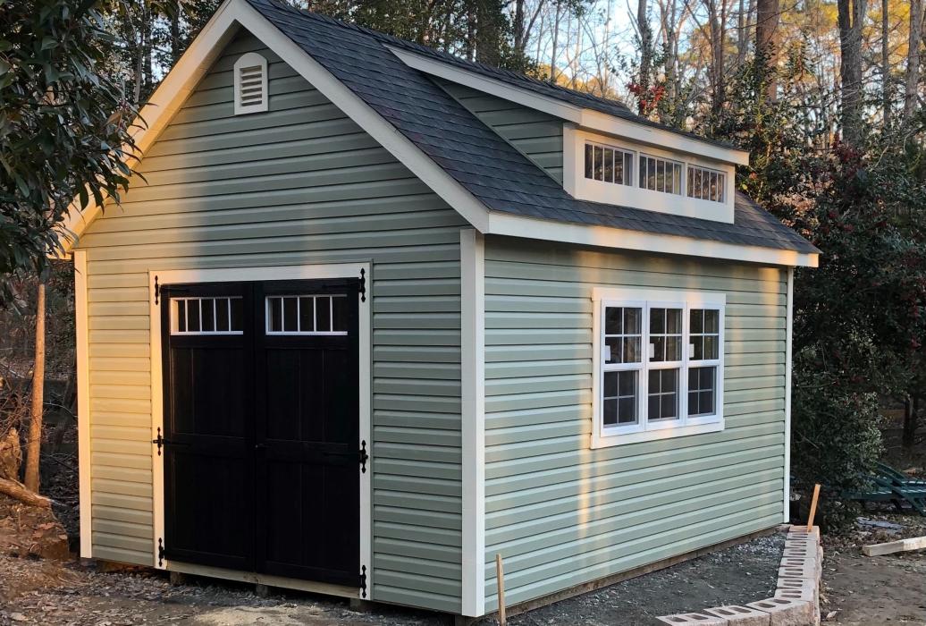 Classic Vinyl Deluxe Cape Cod with shed dormer