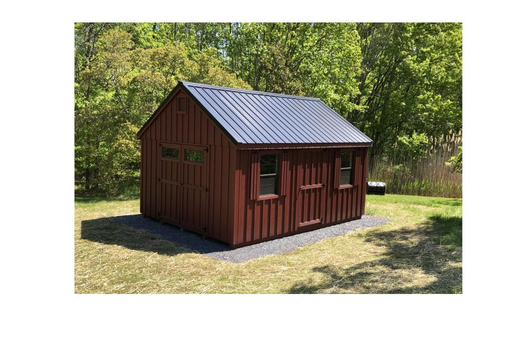 New England Classic Board & Batten: Cape Cod Shed 12x16 (2) New England Classic Board & Batten: Cape Cod Shed 12x16 (2)