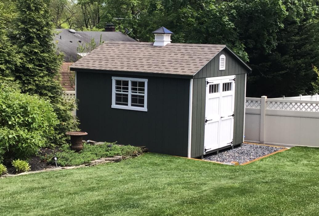 Standard Aframe shed-T1-11 10x12