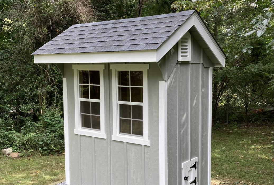 4x6 quaker shed-LP smartside board and batten 4x6 quaker shed-LP smartside board and batten