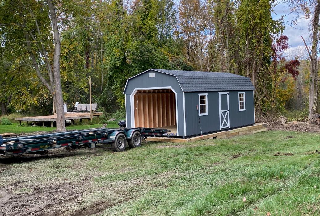 Standard T1-11 : Dutch style Garage 12x24 Standard T1-11 : Dutch style Garage 12x24